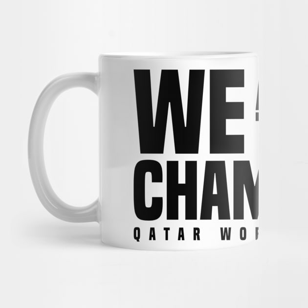Qatar World Cup Champions 2022 - Spain by Den Vector